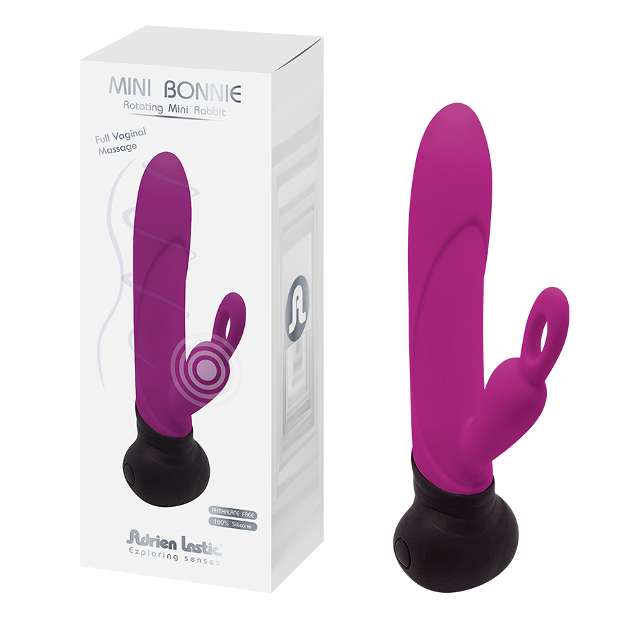 Vibrador Doble Estimulación Mini Bonnie & Clyde Purple
